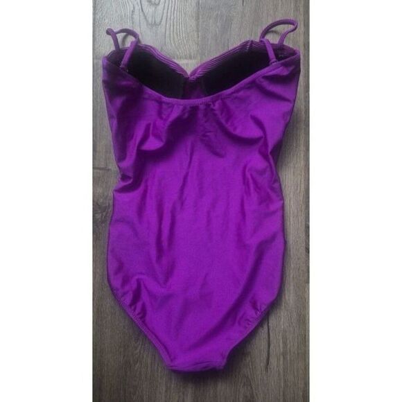 Gideon Oberson Sweetheart One-piece Bathingsuit Swimsuit Women's Size 14 - Picture 3 of 4